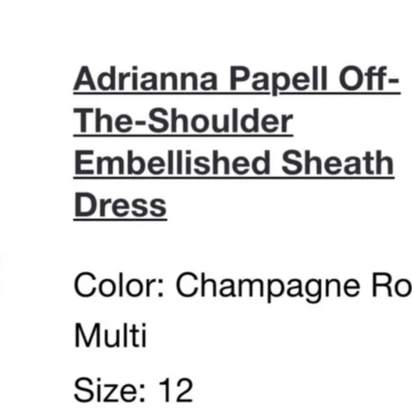 Adrianna Papell women’s dress - Picture 6 of 7